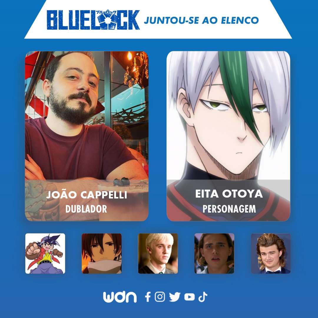 Conheça os Dubladores de BLUELOCK