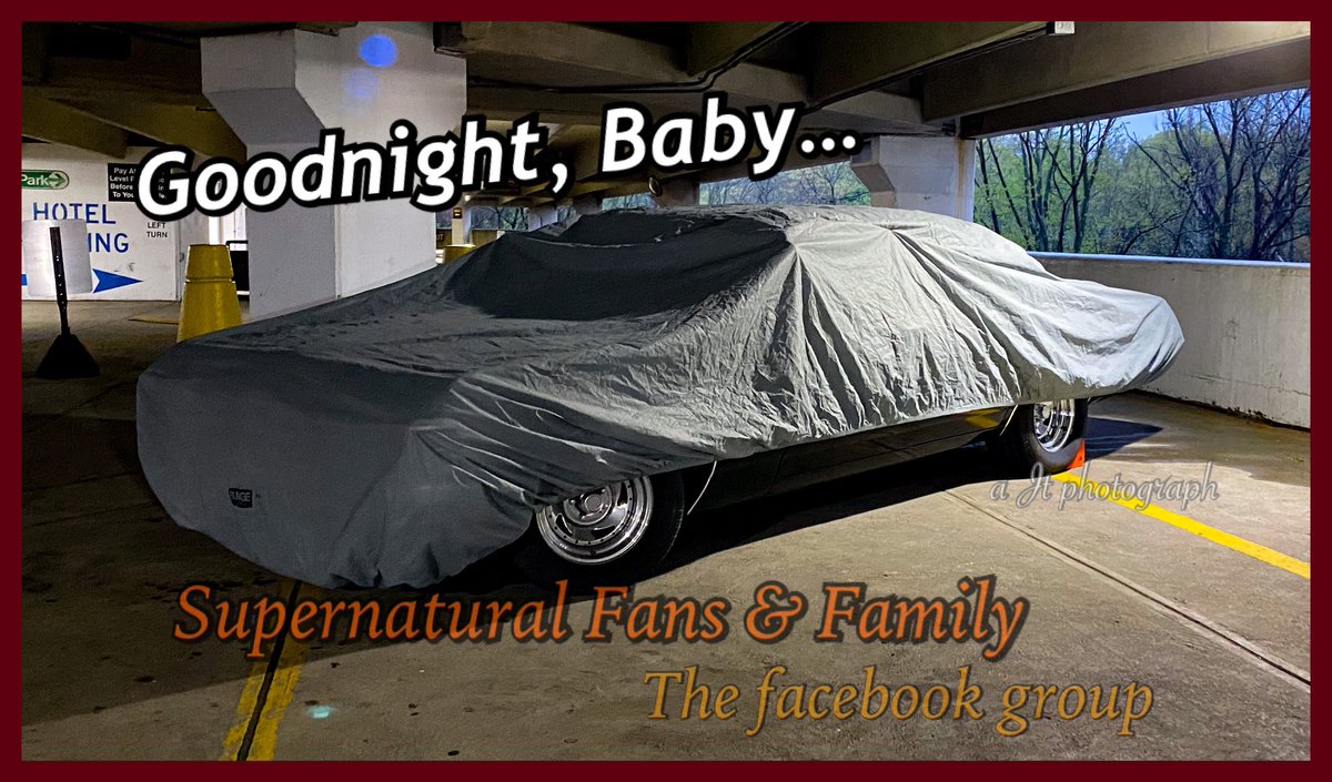 Our Baby is all tucked in for the evening….
#NJCon #SPNNJ #SPNFamilyForever