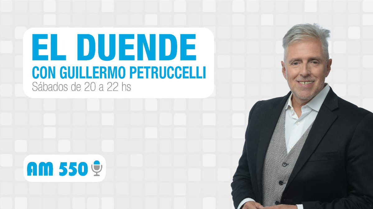En  #AM550 será hasta el próximo sábado a las 20 hs -Escuchá #elduende con la conducción de <a href="/GuiPetruccelli/">Guillermo Petruccelli</a> en radiocolonia.com y no te olvides que los duendes existen #elclasicoradialdelfinde