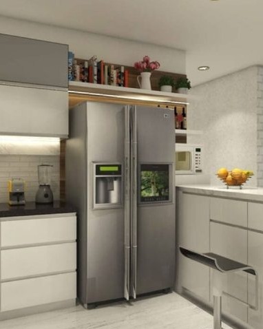 home_portfolio's tweet image. Make the most of your kitchen space in 2023 with these smart decoration ideas for the top of your refrigerator! Store your cookbooks above your fridge or stack them with decorative items for a chic bookshelf look. #KitchenDecor #MaximizeSpace
homeportfolio.com/what-to-put-on…