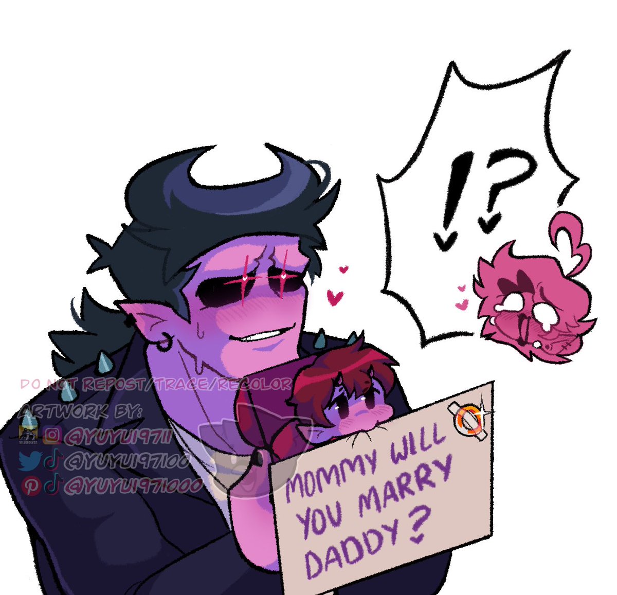 yuyu197100's tweet photo. Mommy will you marry daddy? 💍 https://t.co/d0Yjo56dWq