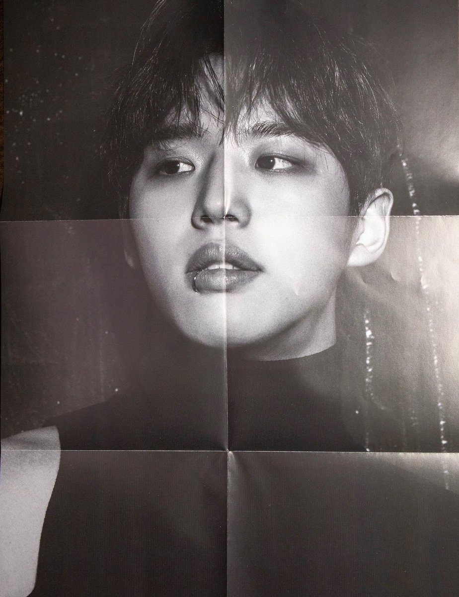 + hongseok the black hall poster for wooseok!