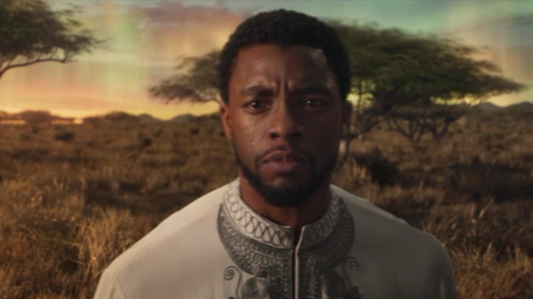 ZeroYear97's tweet photo. Chadwick Boseman as The Black Panther https://t.co/fJHoNy5fTF