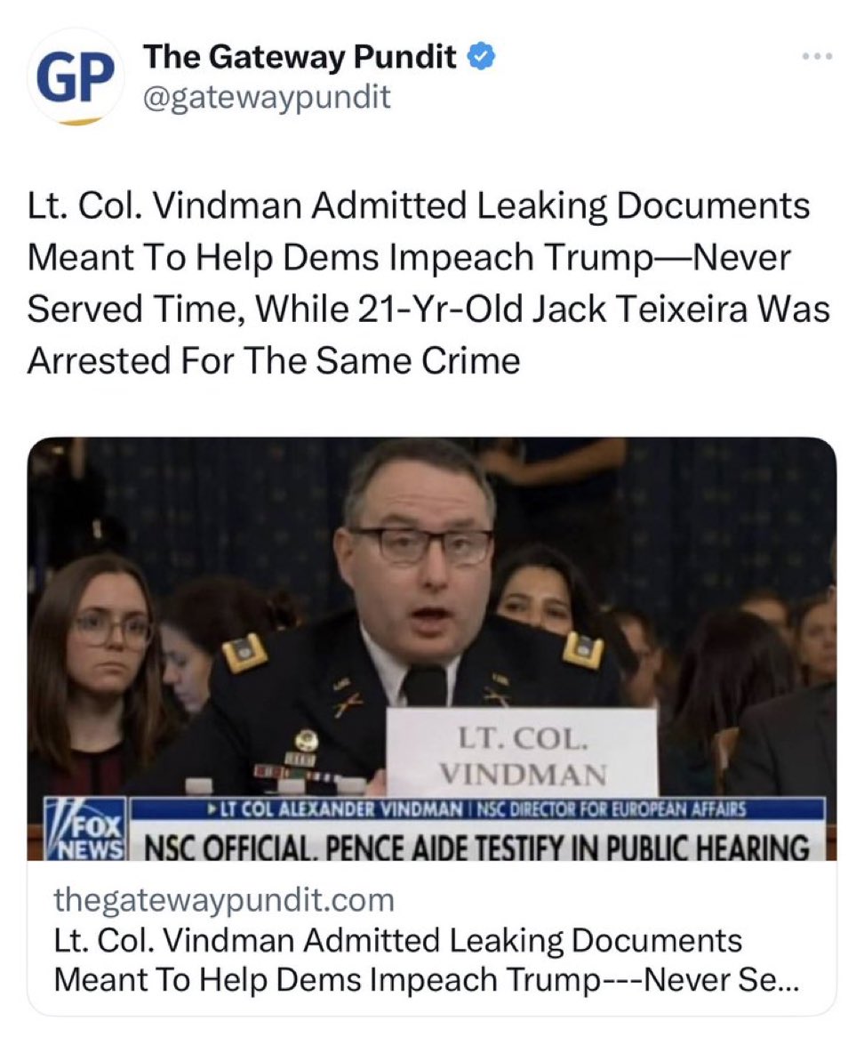 Alex Vindman 🇺🇸 tweet media