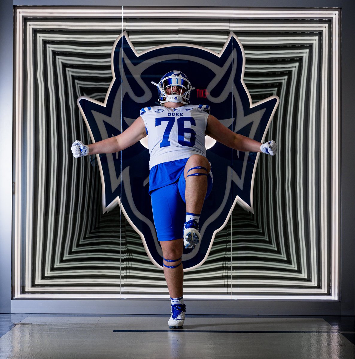 CookJake52's tweet photo. Had a fantastic time at Duke University today! Thank you @CoachCushing &amp; @CoachMikeElko for a great time! @Coach_Dougherty #BlueDevils 🟦 https://t.co/4nk3dRRRbB