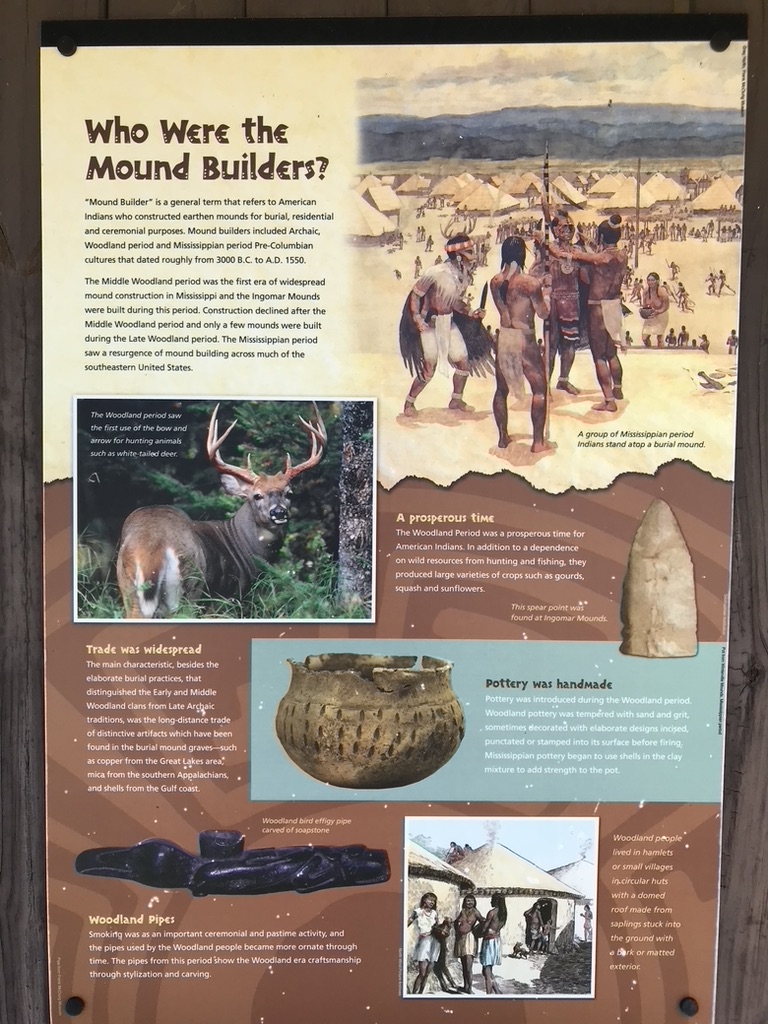 Gregory L Little, Ed.D. on Twitter "Display at the Ingomar Mound site