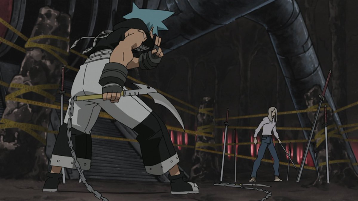 Day 3,549 There is no confirmation of a Soul Eater reboot. Blackstar and  Mifune's final duel., image size:1200x674