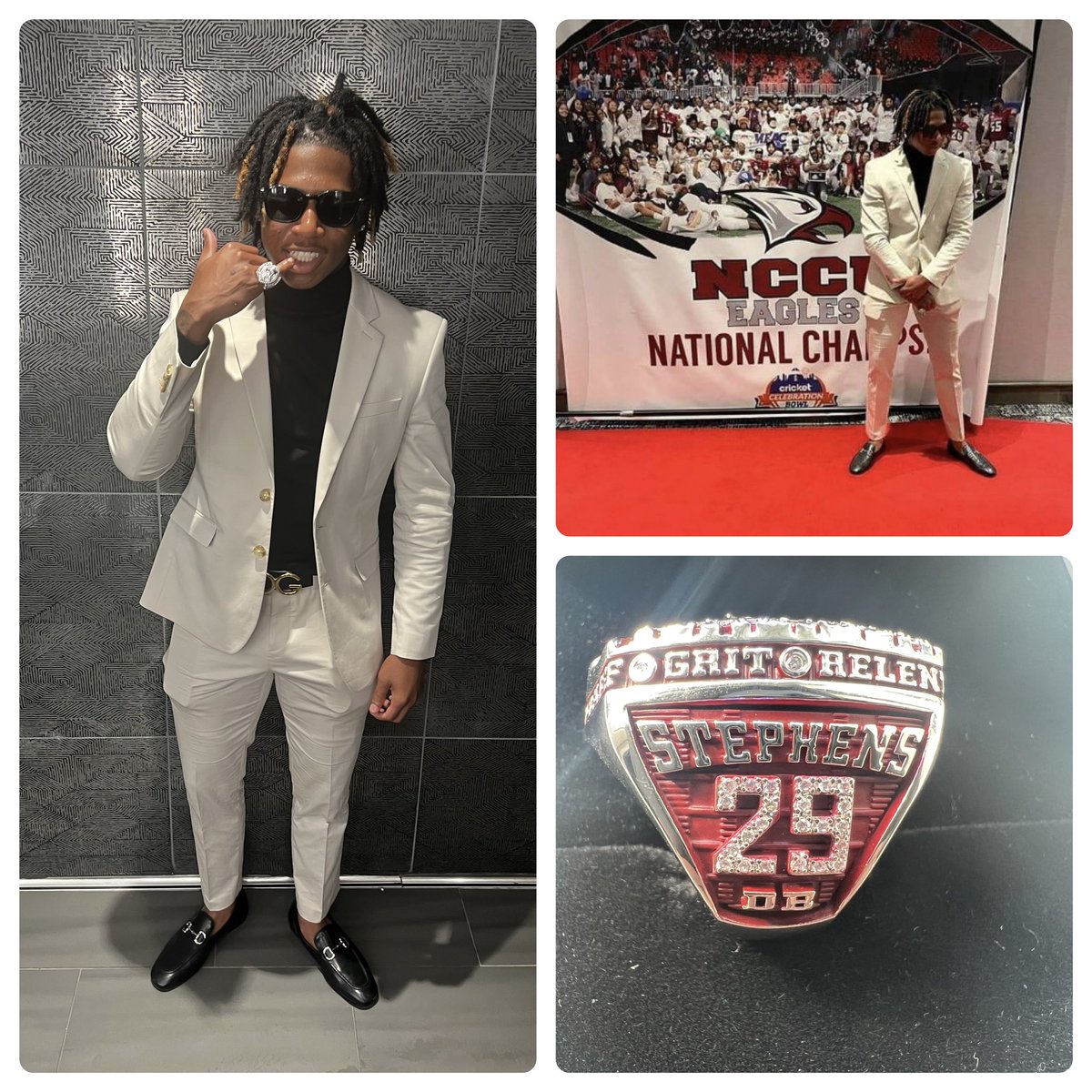 HBCU National Champions Hardware Bling! It feels GREAT to be a National Champ!!! #NCCUEagles#EaglePrideAmplified#J20#JDub