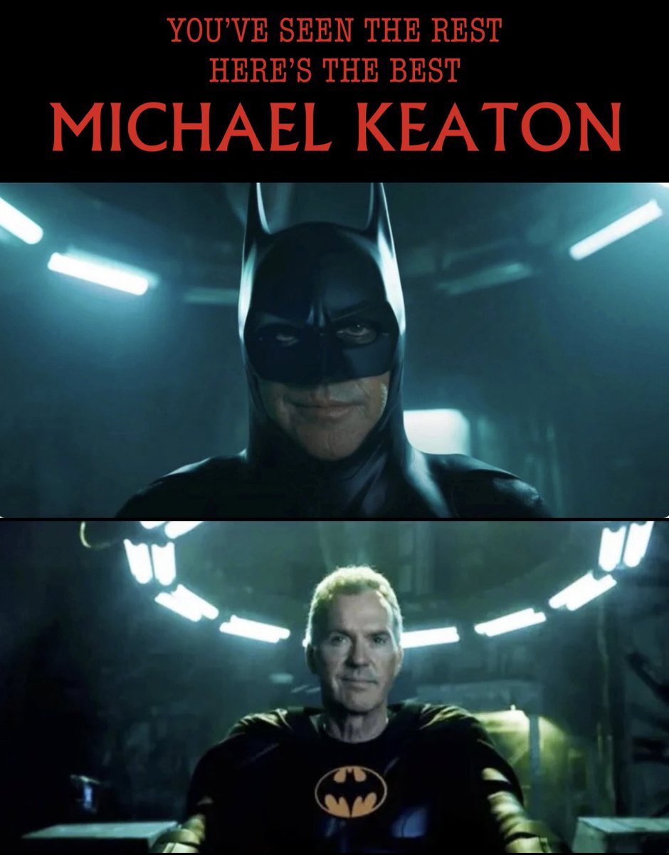 In 1989 there was a reluctance In 2023 there’s a resurgence He is, BATMAN! @MichaelKeaton @wbpictures