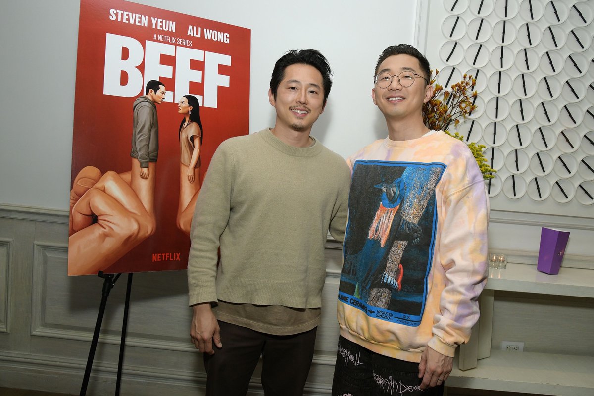 stevenyeun_com's tweet photo. Photos: Steven Yeun attends A24's 'BEEF' Special Screening https://t.co/bIbP3Sl1Oe @steveyeun #StevenYeun #BEEFNetflix https://t.co/6RA3OQZXn1