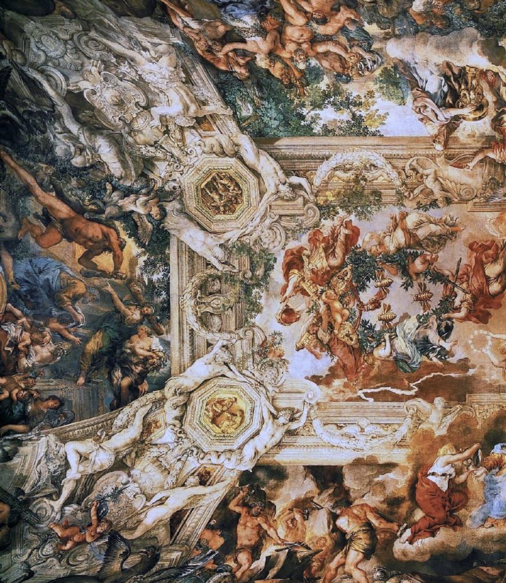AcademiaAesthe1's tweet photo. Allegory of Divine Providence and Barberini Power in Rome, Italy https://t.co/IQnZjEjVFO