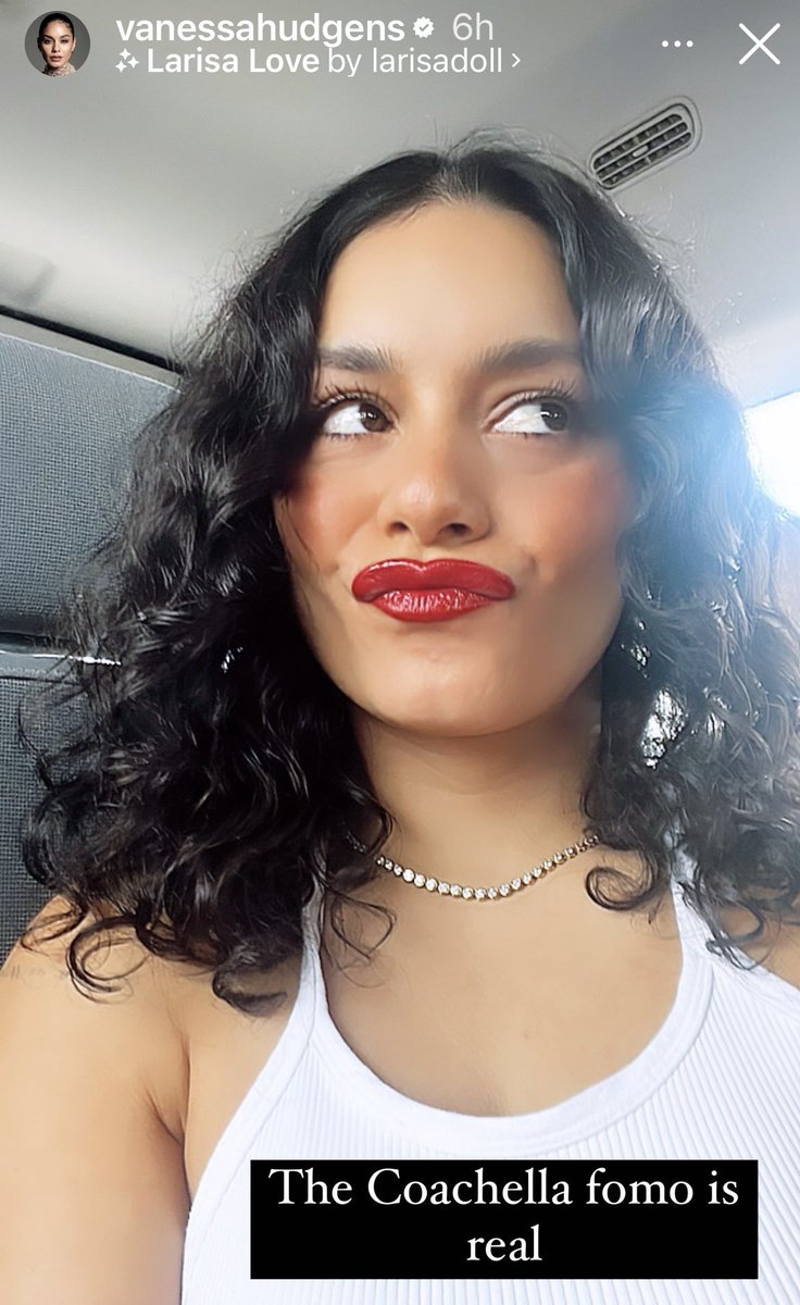 BREAKING: Vanessa Hudgens is not at Coachella