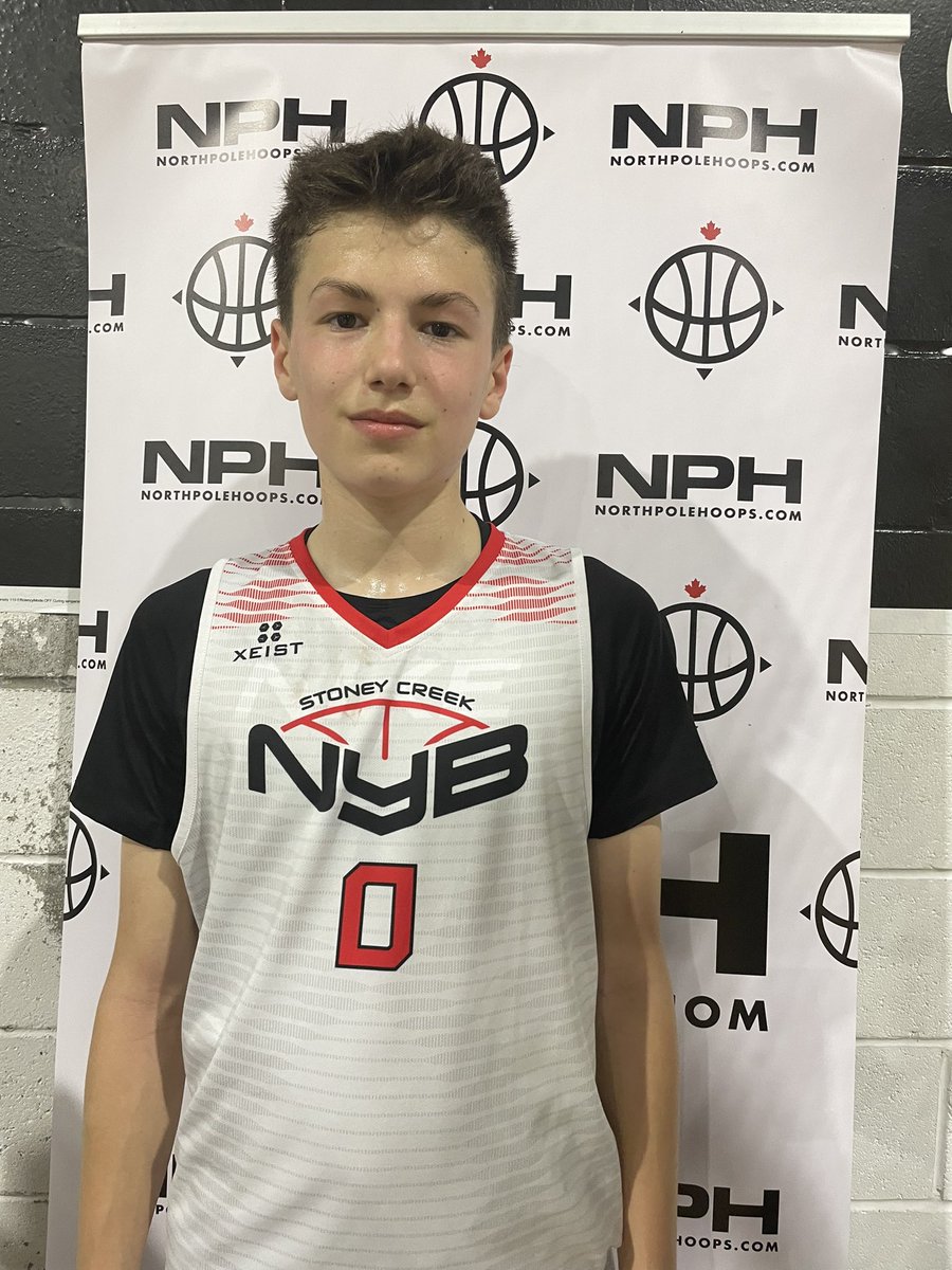 CO 2028 5’11 Guard Lukas Krzywicki of <a href="/SCNYB/">Stoney Creek NYB</a> was showing that he can be a floor general with his dynamic passing skills. This prospect does a fantastic job of finding people cutting toward the basket. Lukas finished strong with 18 points, 3 assists and 3 steals. 

<a href="/NphScouting/">NPHScouting 🇨🇦🏀🇺🇸</a>