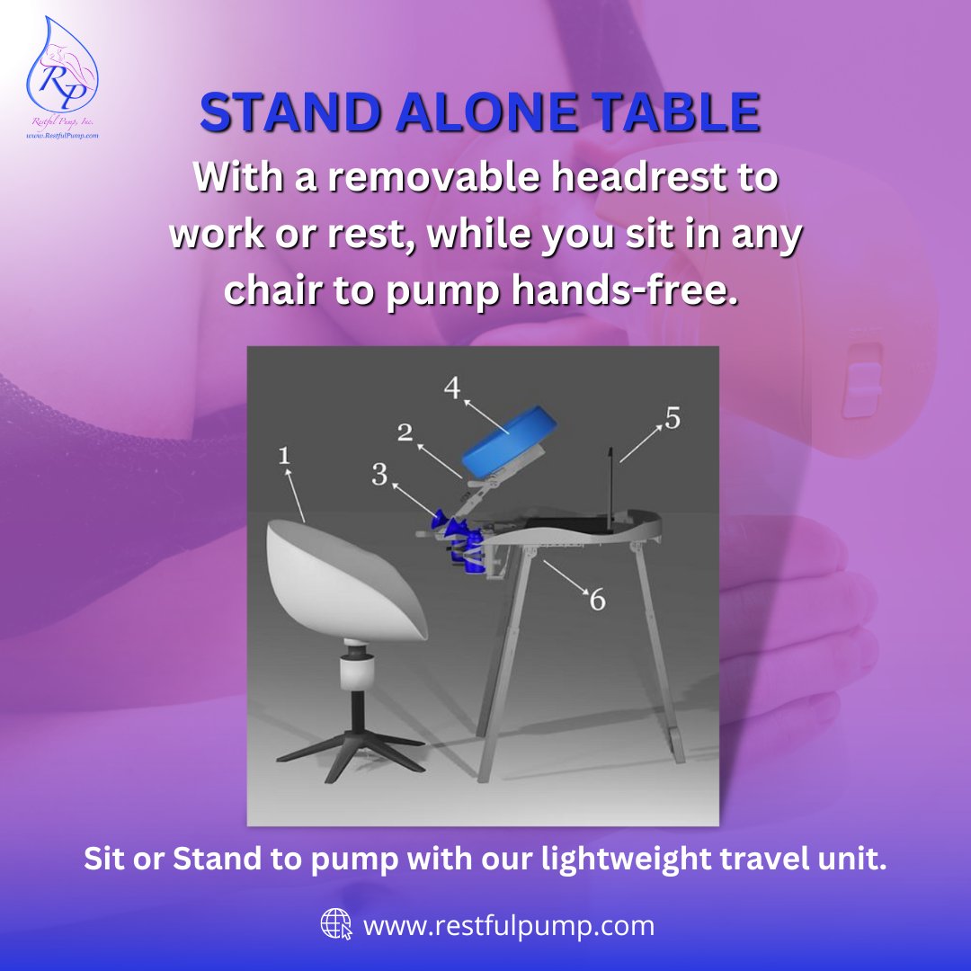 Check out this game-changing accessory for breast pumping moms! Introducing the Stand Alone Table - the ultimate solution for hands-free pumping comfort. 💕🤱

📌zurl.co/LlaC 

 #BreastPumping #HandsFreePumping #PumpingAccessory