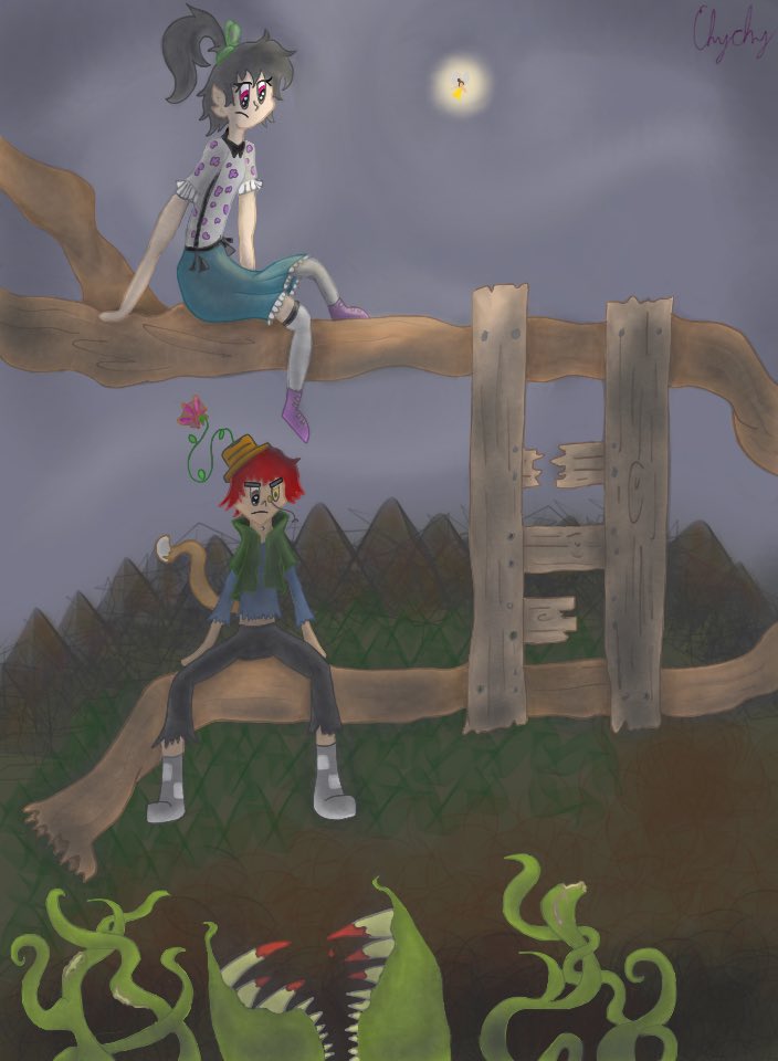 G_Chychy's tweet photo. @enotich_art Man when I first tried digital art it was in 2014 on the proCreate app. The other one is where my current art skills are now ^^ https://t.co/GnrTxUtQdB