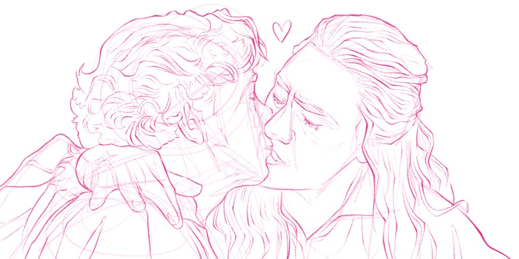here, take this smooch sketch! #OurFramesMeanLove