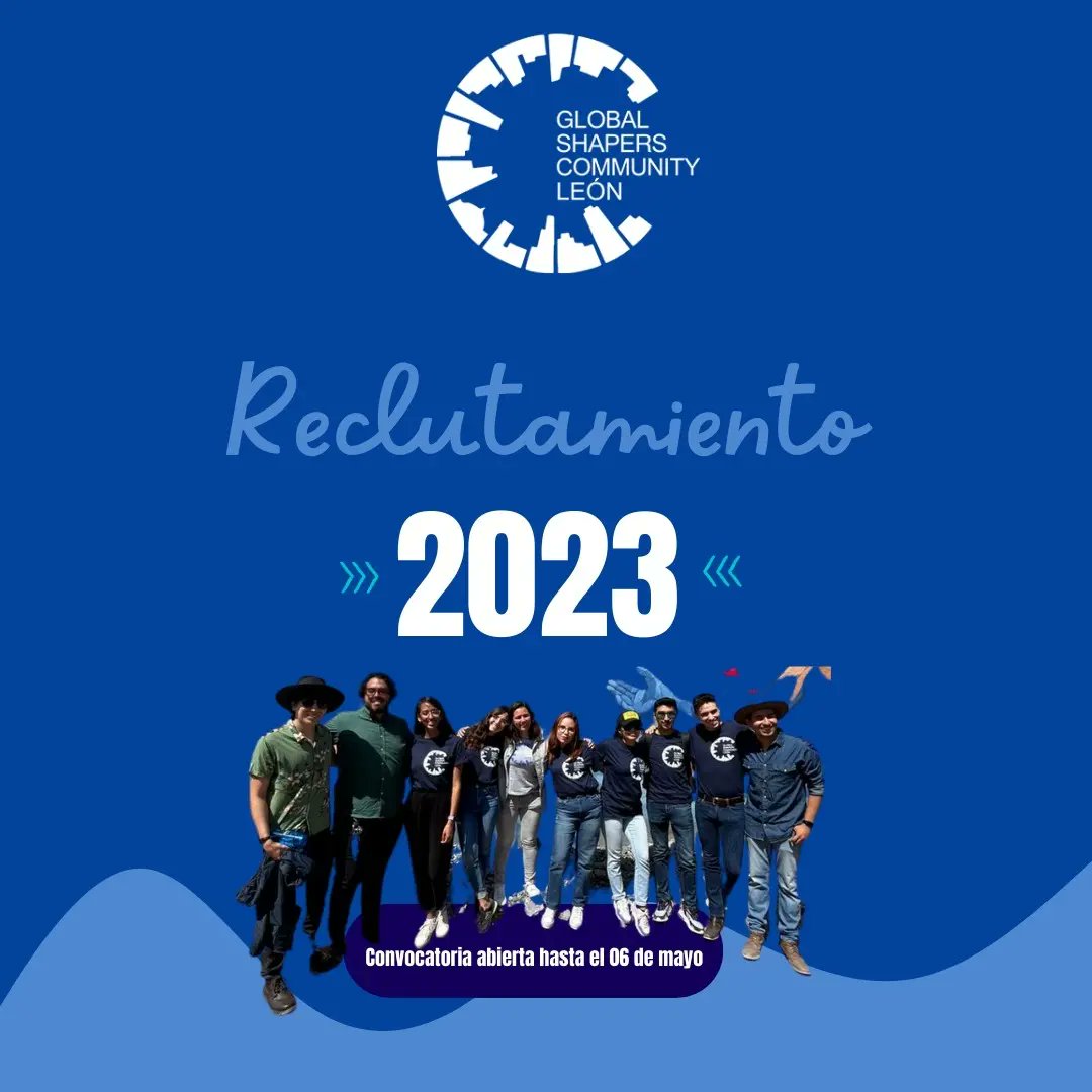 LeonShapers's tweet photo. Llego el momento, llego la hora de ser parte de Global Shapers Hub León. 🚀

Conoce, haz comunidad, involúcrate y transforma tu cuidad. 👈🏼

¡Aplica ahora! 
➡️ https://t.co/oVXwbCI7yB https://t.co/kQvCAvnflR