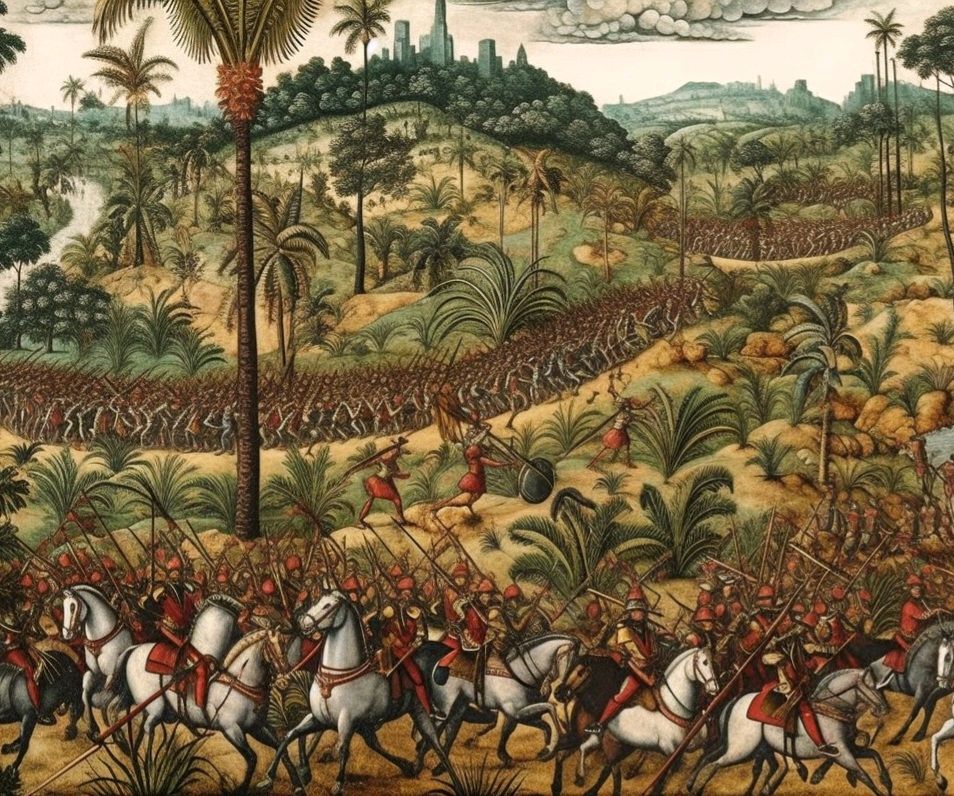 The arrival of Pánfilo de Narváez and his group of Spanish conquistadors in Florida in 1528 marked a clash between two very different cultures.  #PánfiloDeNarváez #FloridaHistory #Colonialism #CulturalClash #IndigenousResistance