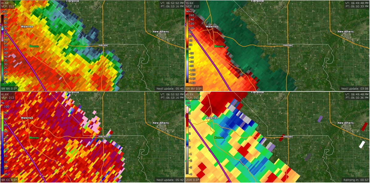 St. Louis Storm Chaser on Twitter "653 p.m. A CONFIRMED TORNADO is in