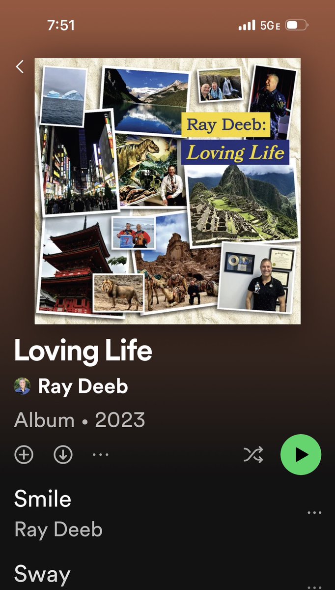 raydeebsings's tweet photo. My 3rd album is LIVE! On all streaming platforms today!!! #MedicineMusicTravel #SingingDoctor @SpotifyUSA https://t.co/JRwTVSZQaZ