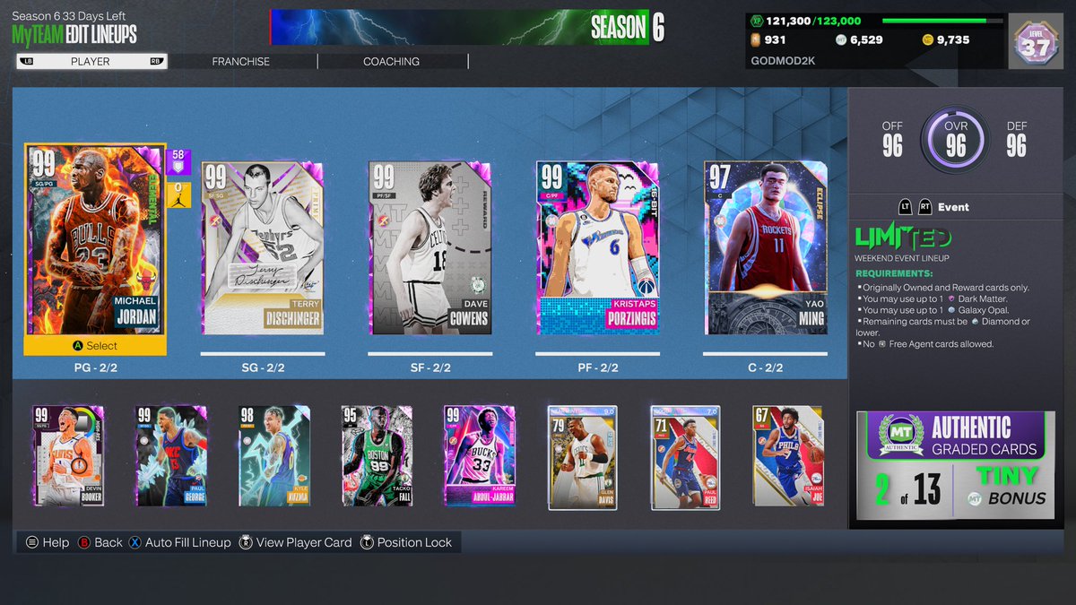 The Dream Team @NBA2K_MyTEAM