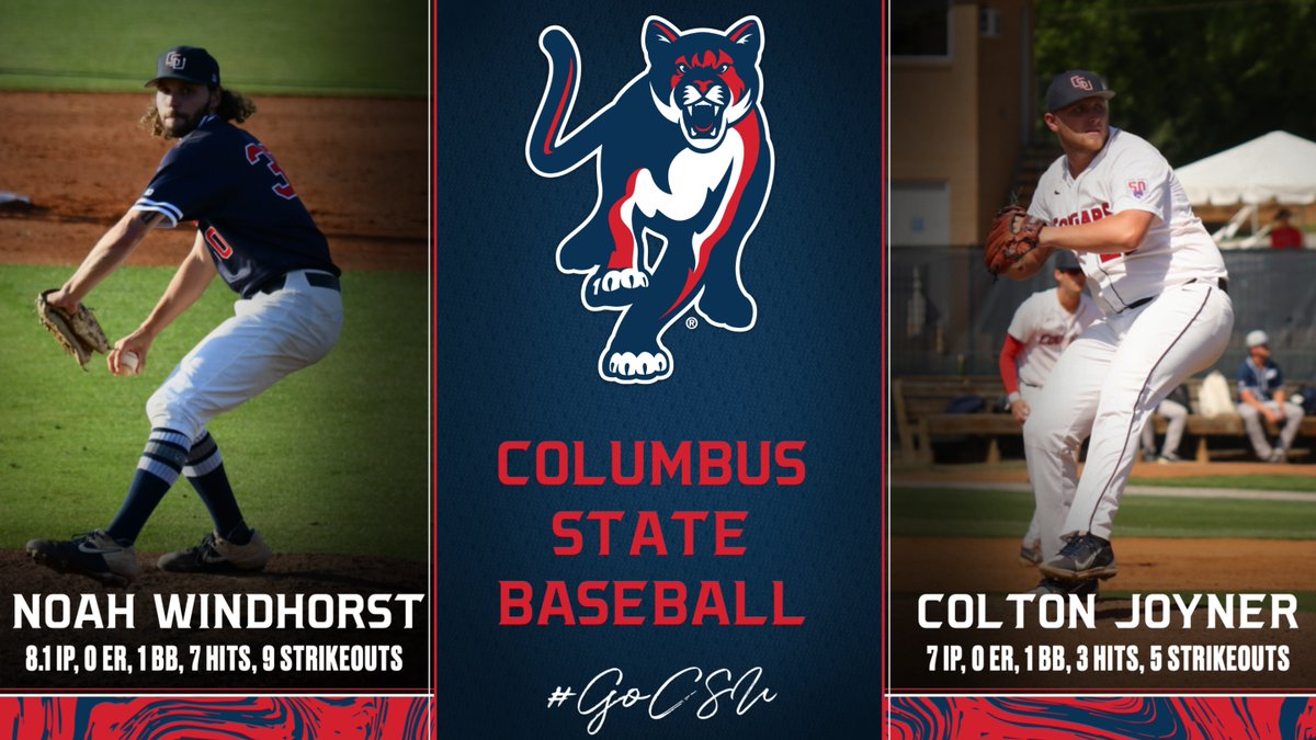 FACT:
Columbus State pitching has been dominate this series😤
<a href="/coltonjoyner_22/">Colton Joyner</a> <a href="/NoahWindhorst/">Noah Windhorst⚾️</a> 
#GoCSU🐾 #winwithwindy #snipajoyn
