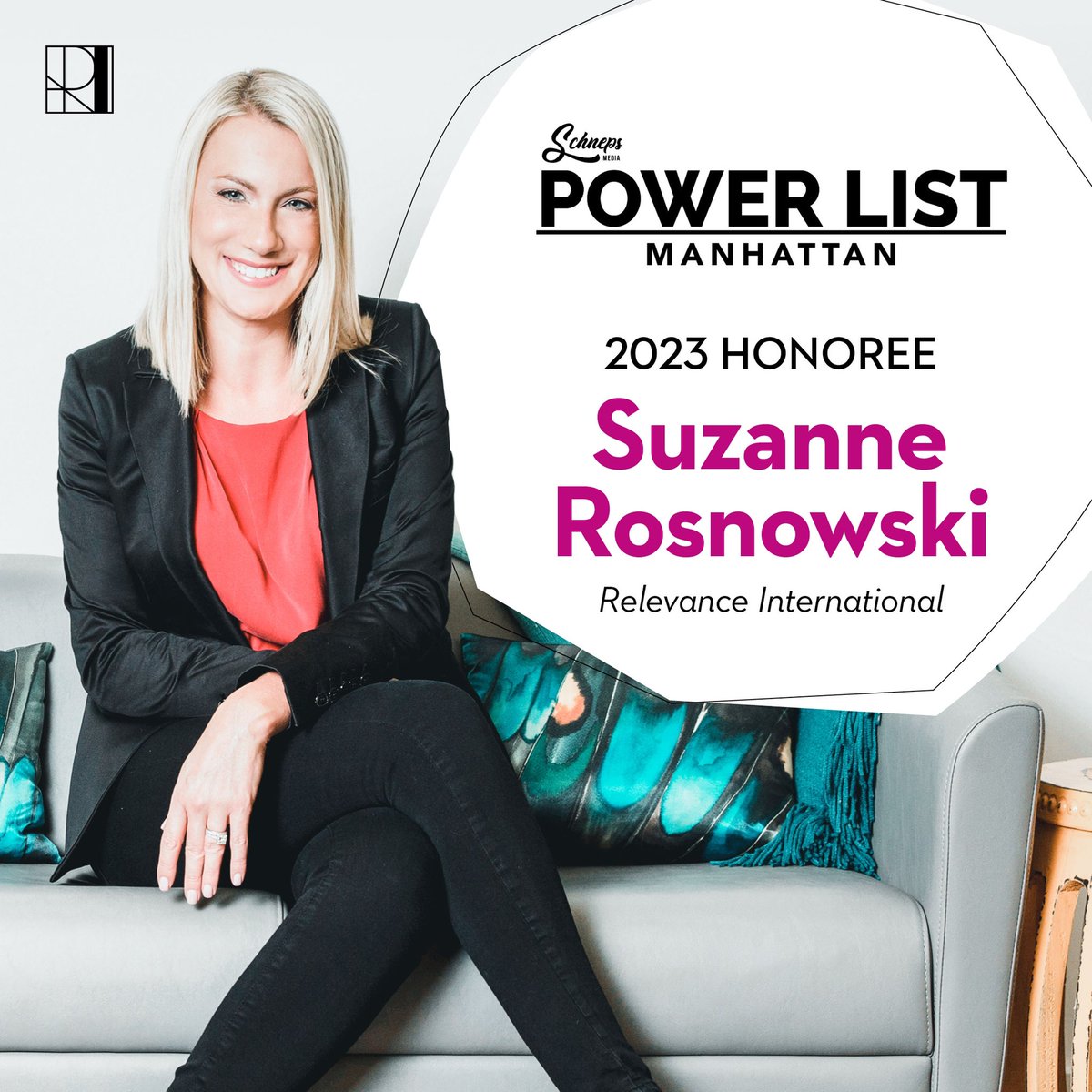 I am grateful & humbled to to be included in The Manhattan Power List 2023 by @schnepsmedia. It's an incredible privilege to be recognized among the best leaders of innovation and evolution in New York City. Thank you! #BestofNYC #TopBusinessLeaders #PowerListManhattan #NYC #MWBE