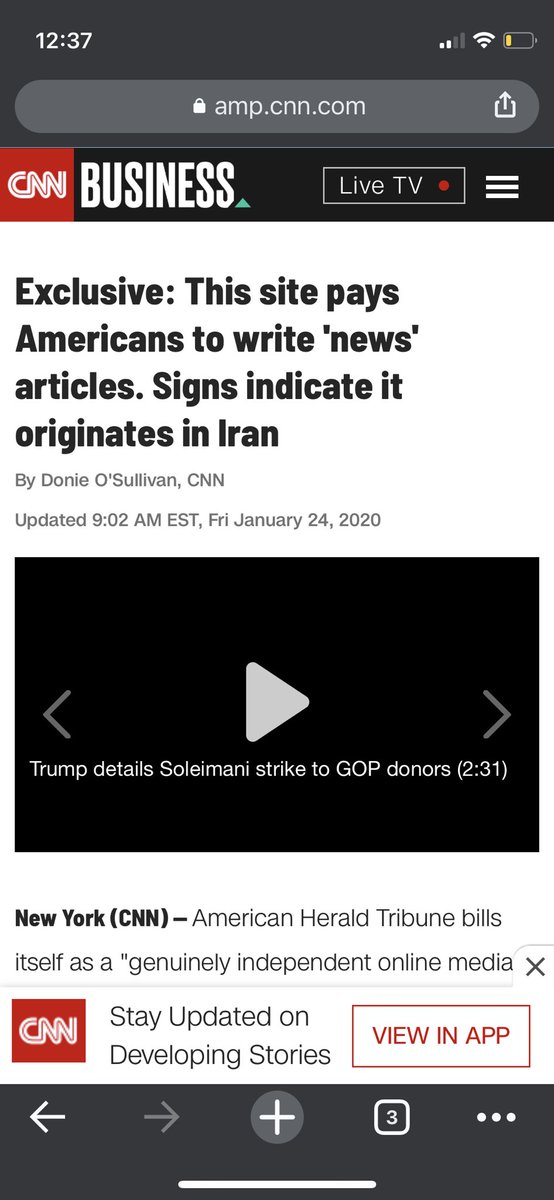 Shwainn's tweet photo. @DonaldJTrumpJr This American Tribune? https://t.co/kajOFPmiW1