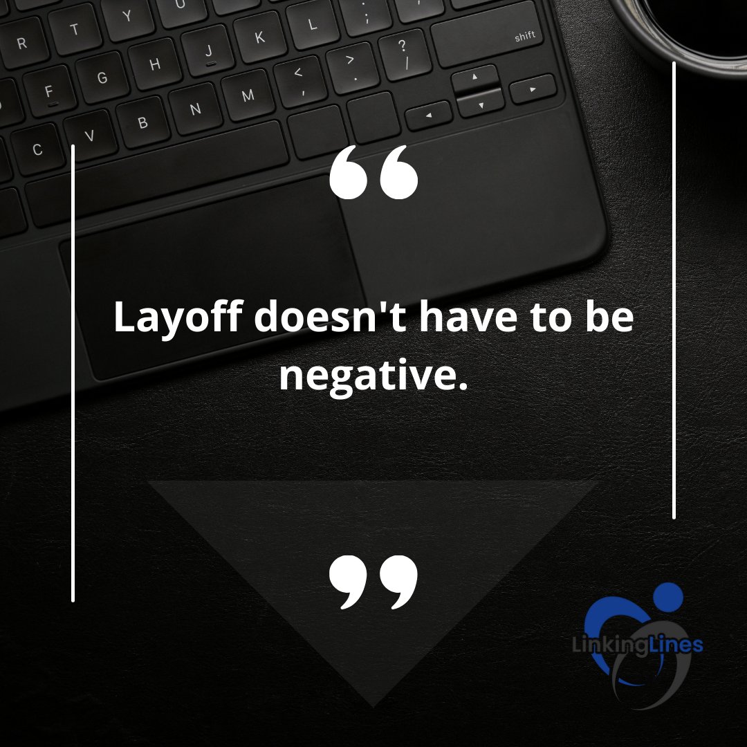 linking_lines's tweet photo. #layoffs don't have to be all negative.
Why?
- new opportunities
- learning about our strengths and values
- fostering #resilience and #growth

#careertips #careeradvice #careercoach #jobsearch #jobtips #techlayoffs https://t.co/jSXI2vqvpB