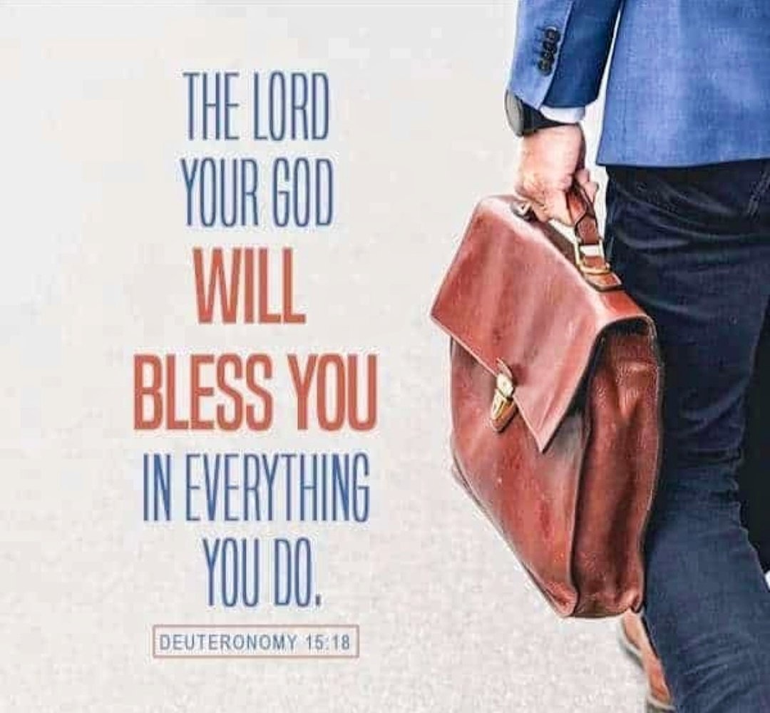eteasia's tweet photo. The Lord your God will Bless you in everything you do.
Deuteronomy 15.18
#WordofGod #Jesus #Yehowa https://t.co/qYd8Noc6vi