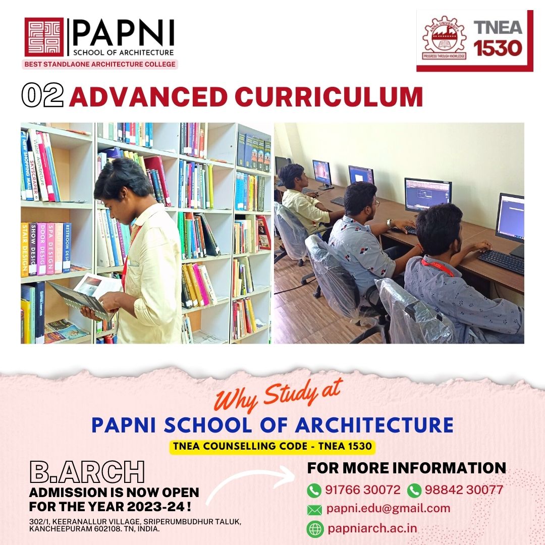 papnisoa's tweet image. For B.Arch Admission and Campus Visit click here -  

#barch #admission #bachelorofarchitecture #ugadmission #architecture #architecturecollege #admission2023 #nata #tamilnadu #bestcollege #campusvisit #scholarship #annauniversity #papnis papniarch.ac.in/admission/