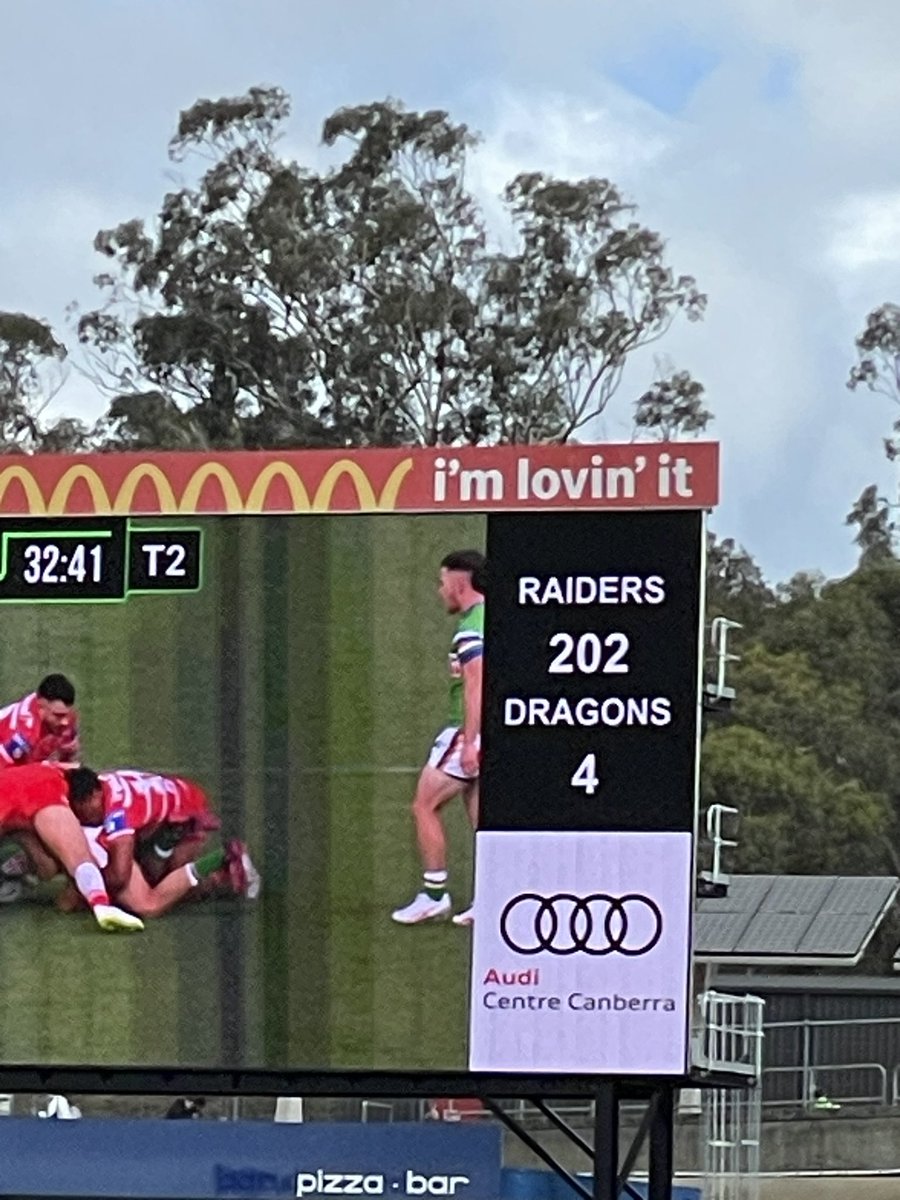 Scott Walker (@scotty2botty) on Twitter photo Big scoreline here in Canberra <a href="/NRL/">NRL</a> 😂😂😂 Big scoreline here in Canberra <a href="/NRL/">NRL</a> 😂😂😂