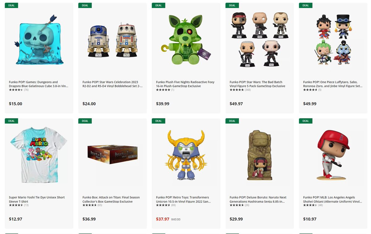 Funko POP! Tracker & News on Twitter "DOTD Buy 1 Get 1 50 off Funko