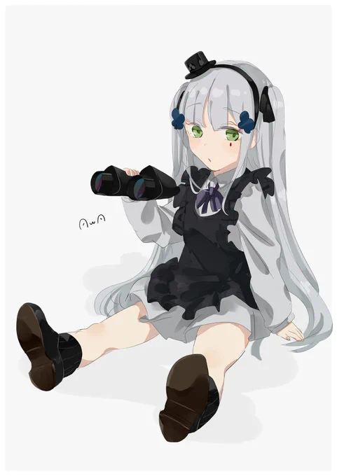 #ドルフロ #少女前線 #少女前线 #소녀전선 #GirlsFrontline #ドールズフロントライン #416の日 #HK416  過去絵ですが 