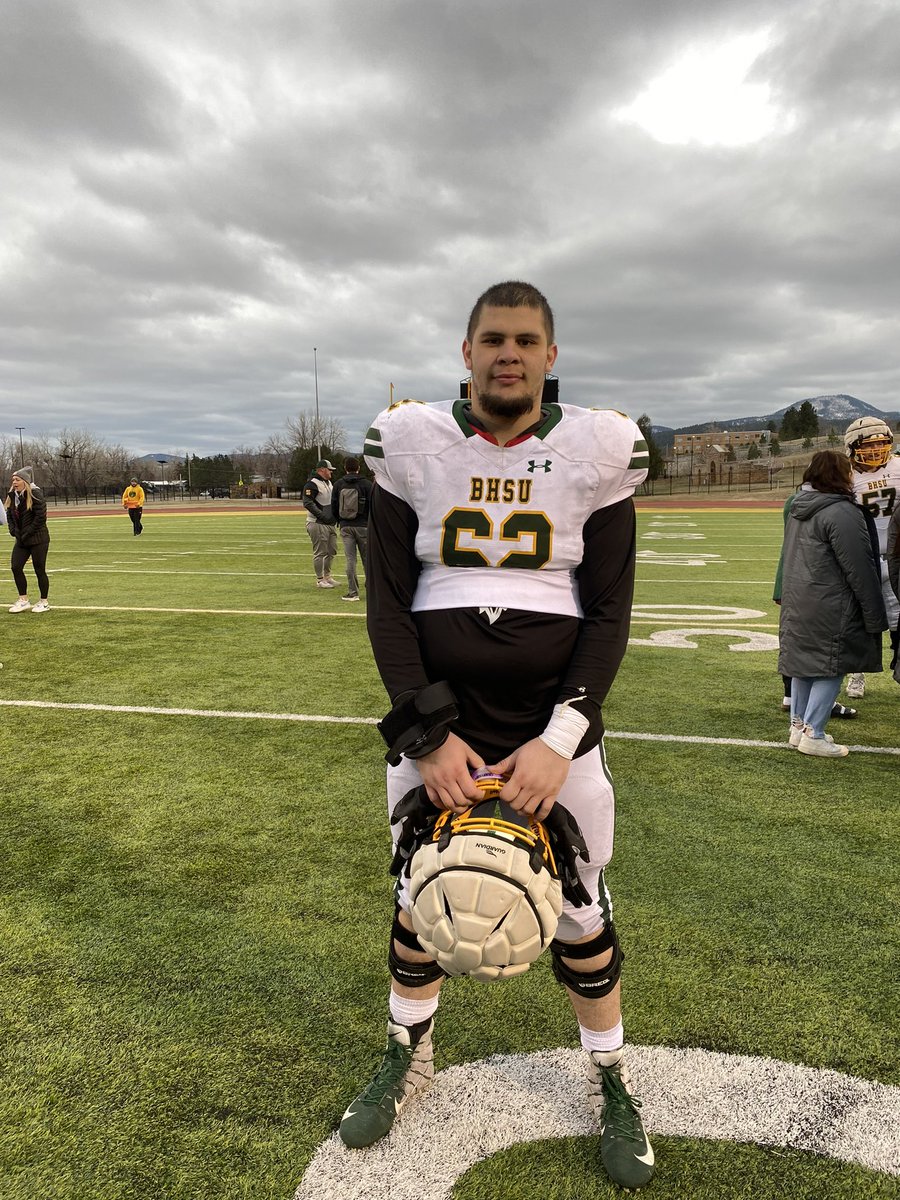 R_lene21's tweet photo. Spring Football #BHSU ππππ #62 #BHSUFootball #WeOverMe https://t.co/9caGkPNp7K