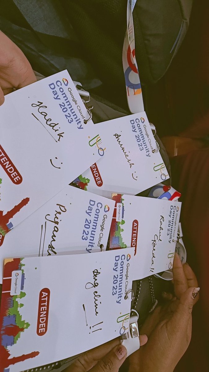 rahulkarda2002's tweet image. Very excited to learn and connect with fellow cloud enthusiasts at CCD flagship event!

Let's make the most of Cloud Community Day!

 #CloudCommunityDay #CloudTechnology #GCCD23
#gdgcloudbhopal
#cloudcommunitydays
#ccdbhopal23 

@gdgcloudbhopal @GDGIndia