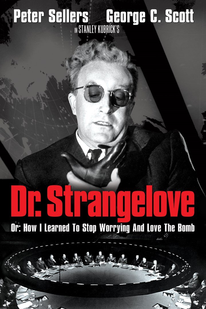 VintageOTD's tweet photo. Today's Classic Film is "Dr. Strangelove" (1964)! In this film, an  insane American general orders a bombing attack on the Soviet Union, triggering a path to nuclear holocaust that a war room full of politicians and generals frantically tries to stop. https://t.co/VOxugT98nF