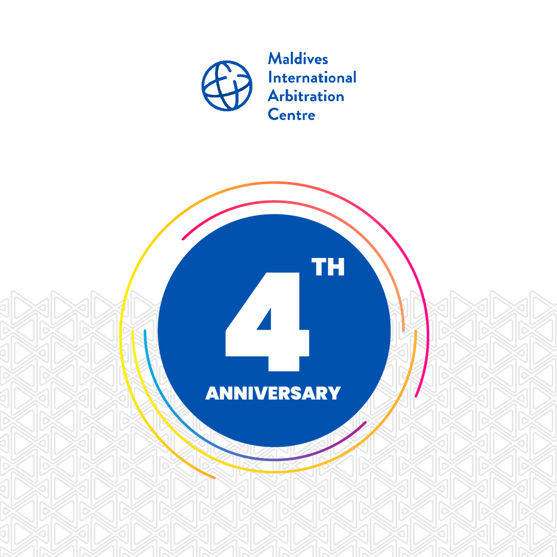 Marking four years of service!
We remain committed to delivering high-quality, efficient, and effective dispute resolution services to our users, and promote the use of arbitration in the Maldives.