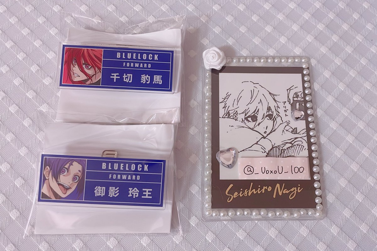 _UoxoU_lOO's tweet photo. 【交換】ブルーロック ブルロ
トレーディングアクリルネームプレート

譲 : 千切  御影
求 : 凪

郵送での交換 お気軽にお声掛けください❁⃘ https://t.co/SgOKR9s2mJ