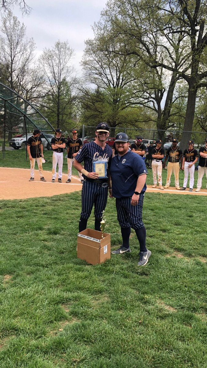 The Panthers get two today and win the Roseboro Tournament! Proud to continue this 23 year tradition and proud of the way our guys got after it today! Tim Search gets MVP honors after going 5-7 on the tourney with two doubles, a HR, and 6 RBIs! 
#HoldTheRope #RollColls