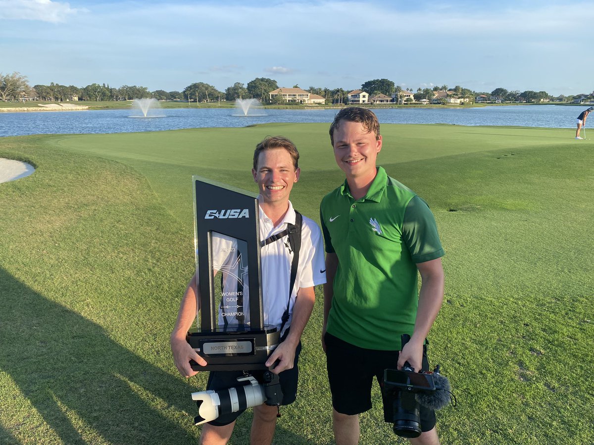 CarlSEvans1's tweet photo. Shout out to these two dudes! @zachdelbello and @BulinCorey provided some great content for @MeanGreenWGolf the past few days. #GMG https://t.co/ZV6HC07Kqf