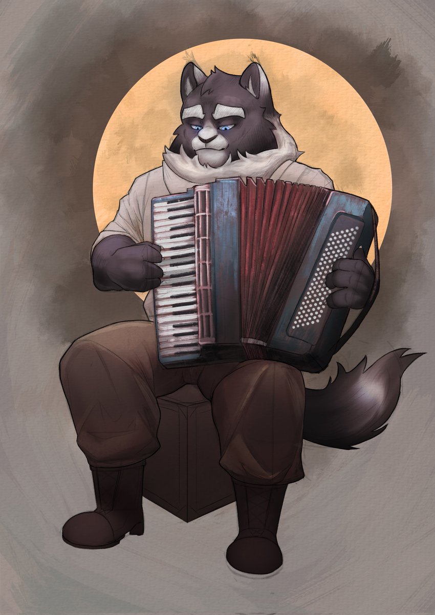 OC art heavily inspired and referenced by how <a href="/LackadaisyCats/">Lackadaisy Tracy</a> does character illustrations. I make no claims as to the stylization and particular background imagery, it is meant to be an attempt to draw in signature Lackadaisy style!

#lackadaisy #lackadaisyOC #LackadaisyCats