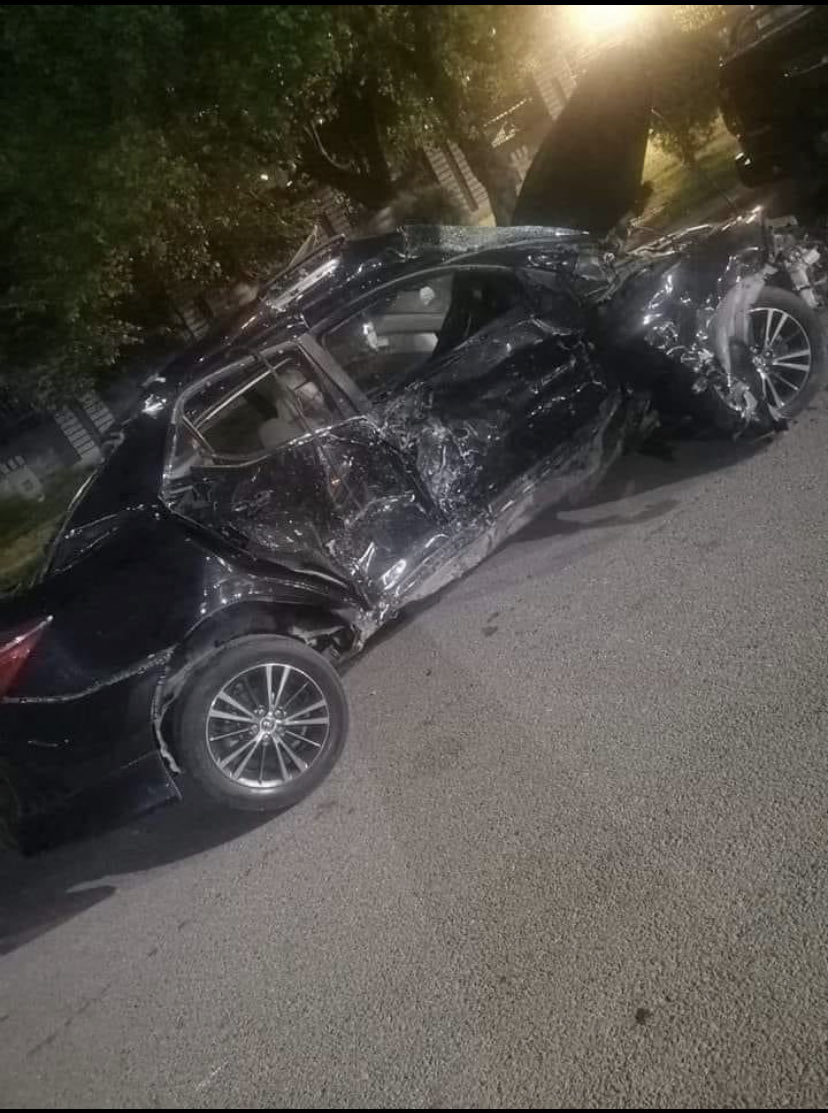 MYusufzai's tweet photo. ⁦@GovtofPakistan⁩ &amp; ⁦@ToyotaMotorCorp⁩ need to seriously think about the garbage they manufacture in Pakistan, lacking even basic safety features. A fed religious affairs minister died instantly when his brand new official #Toyota car was hit by another vehicle on Sat https://t.co/sX7Kw0SdAR
