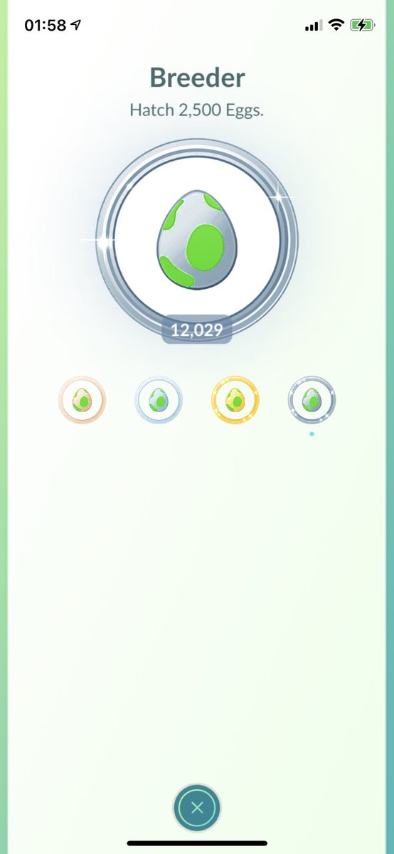 Andio72Andio's tweet photo. Terrible odds…over 12,000 eggs &amp; ive only ever hatched 31 Shinies- is it just me? #PokemonGO @trnrtips @MYSTIC7 @DX1Tweets @_ZoeTwoDots https://t.co/7U6R6QrYh7
