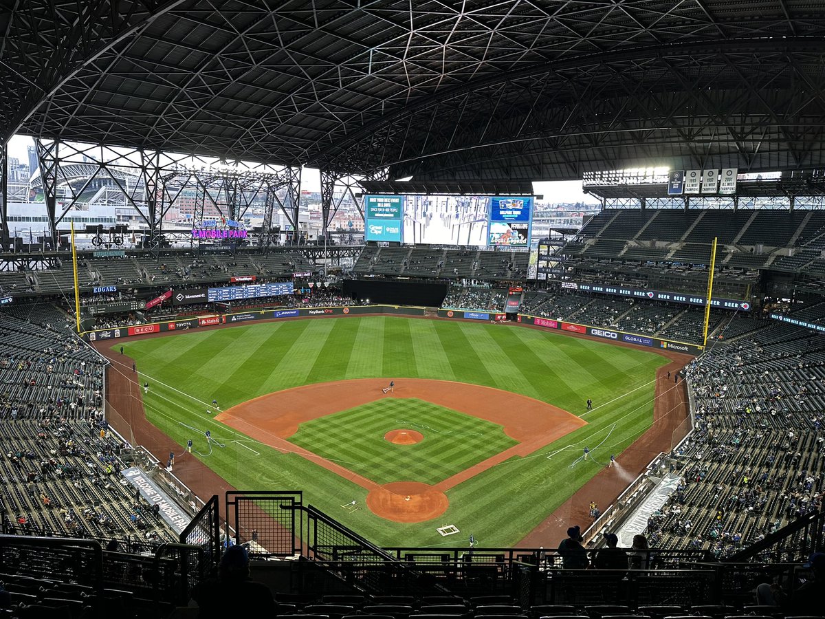 First baseball game #seatleMariners <a href="/TMobilePark/">T-Mobile Park</a>