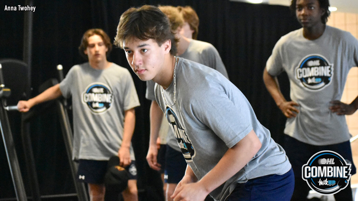 A good day at the #OHL Combine! 💪👟

#OHLDraft | <a href="/MilkUPOntario/">MilkUP Ontario</a>
