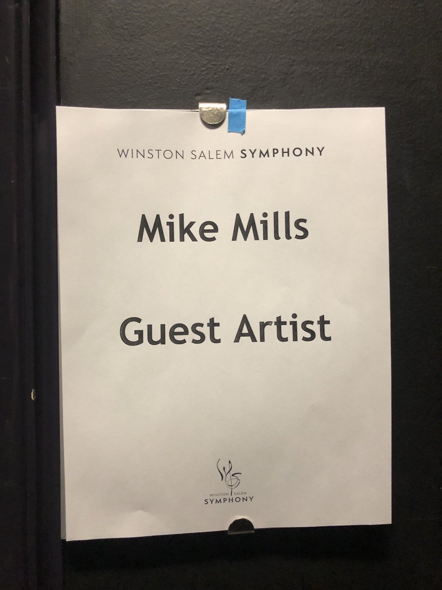 m_millsey's tweet photo. It’s on! #REMExplored R. J. Reynolds Auditorium. Winston-Salem. Let’s rock! https://t.co/wI1n65iCmN
