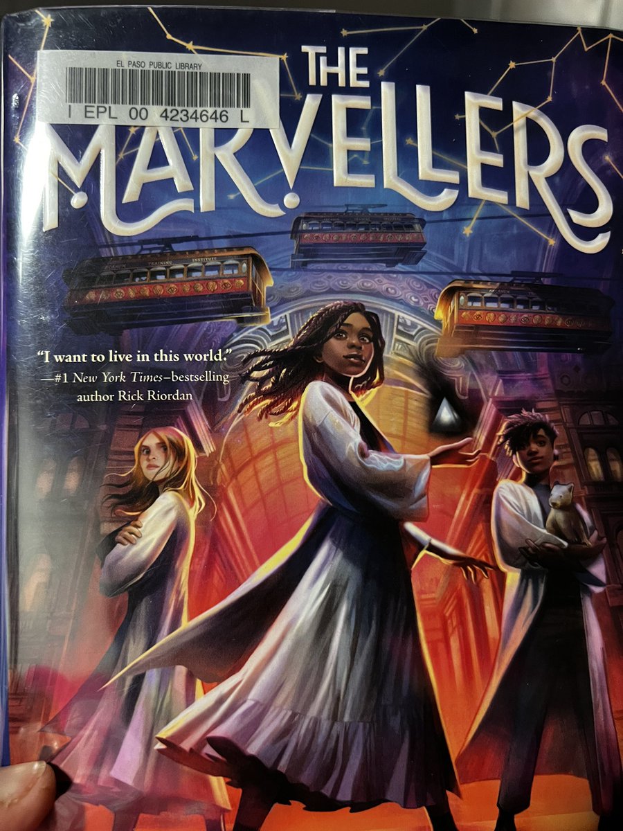 Just finished book 3 of 23-24 Bluebonnet Award nominee by @brownbookworm & it was marvelous! Cannot wait to share it with our @yeswarriors1 readers next year. @AmyAlarcon23 @MariaChavira20 @YISDLibServices
