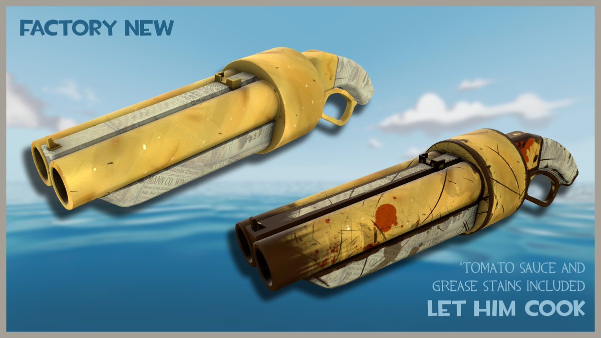 TF2 Emporium on Twitter "New War Paint, Beer Battered War Paint
