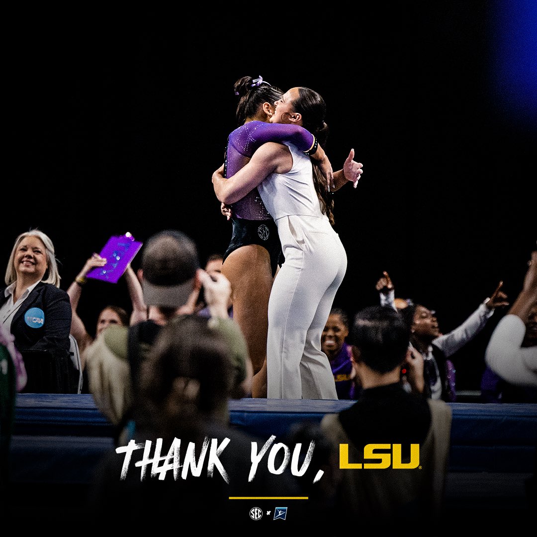Thank you, <a href="/LSUgym/">LSU Gymnastics</a>. 👏

Enjoyed the climb. 

#SECGYM x #NCAAgym